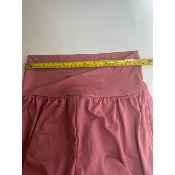 DIBAOLONG Wide Leg Lounge Pants High Waist Comfy Casual Pink Size S - Picture 7 of 12